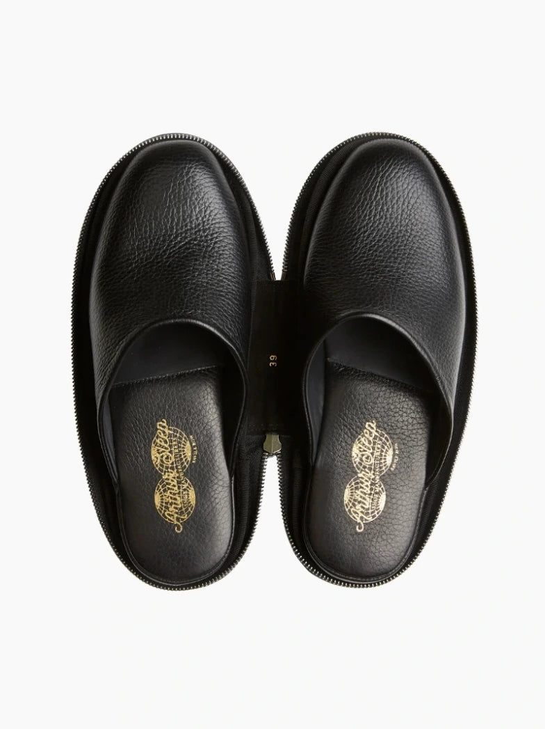Leather Travel Slippers