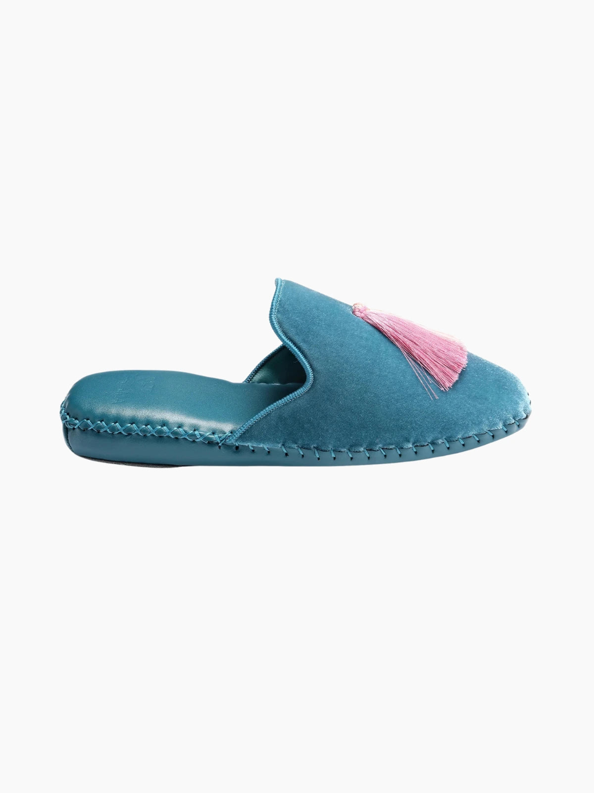 Velvet Tassel Slippers