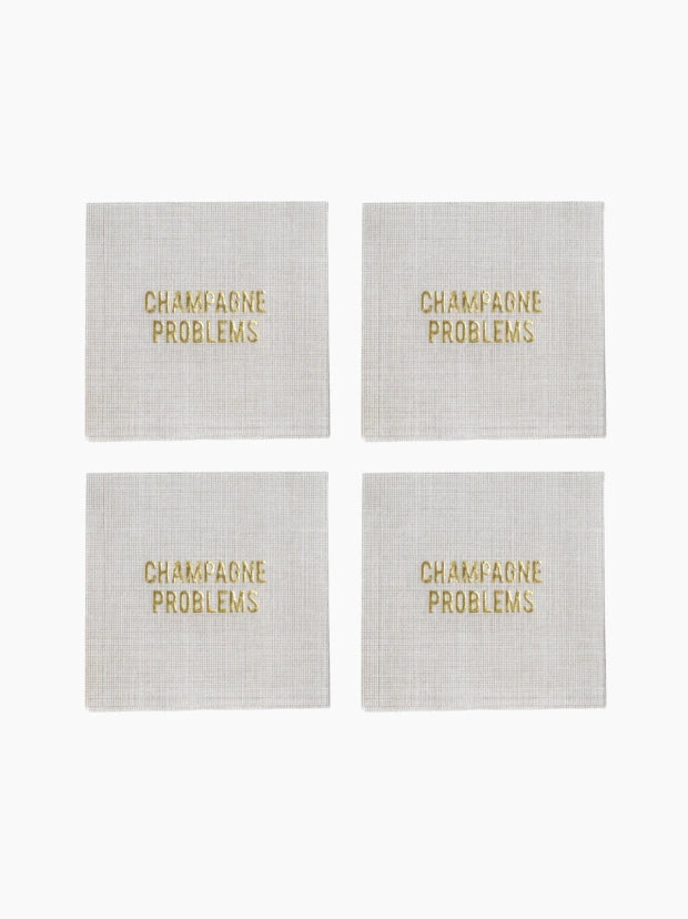 Champagne Problems Disposable Napkin Set
