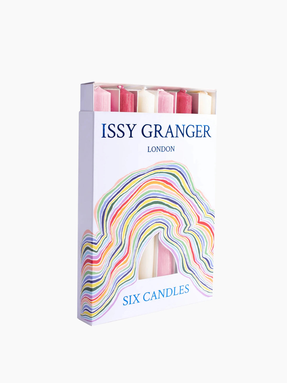 Colourful Dinner Candles