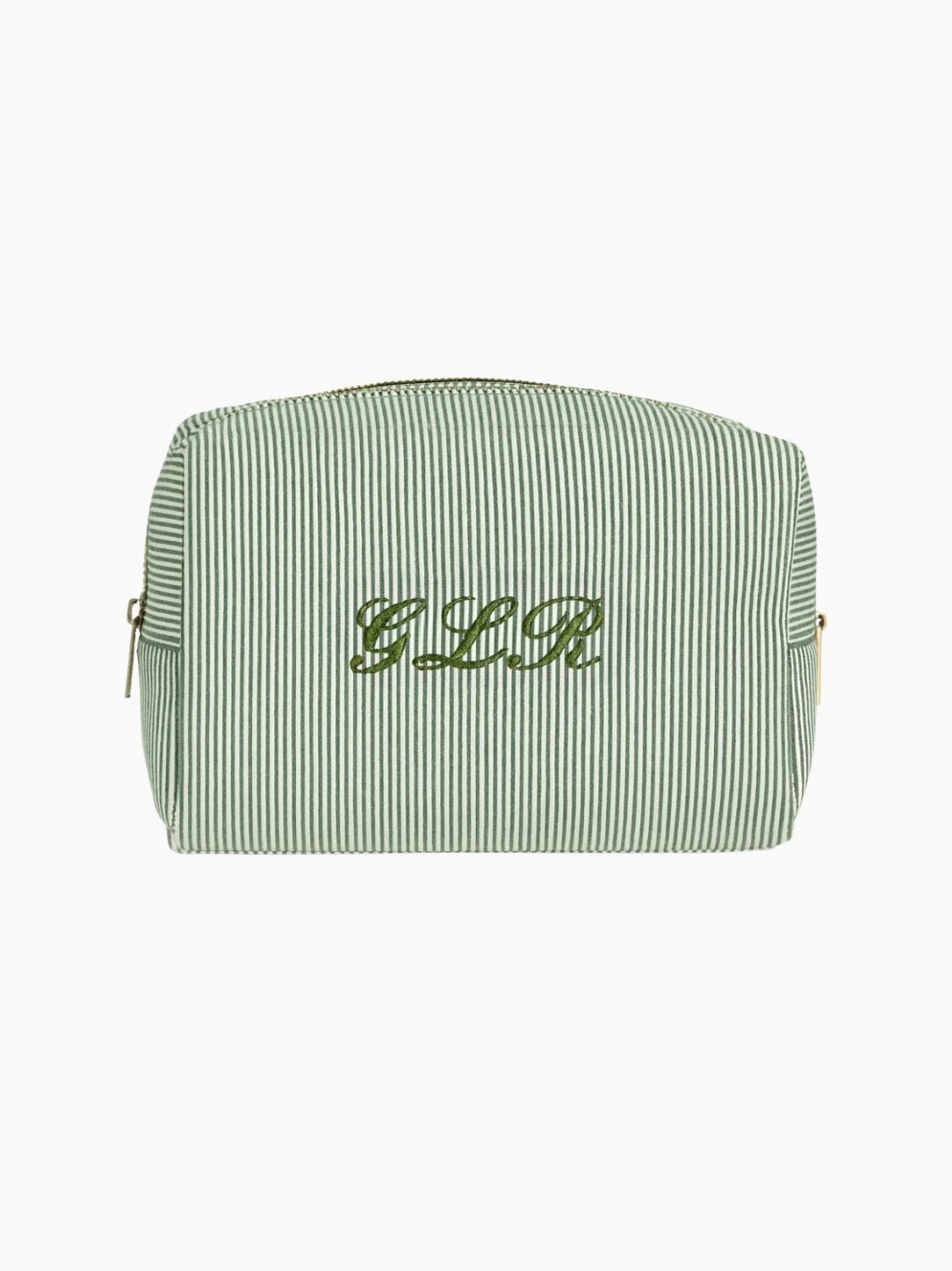 Personalised Striped Wash Bag