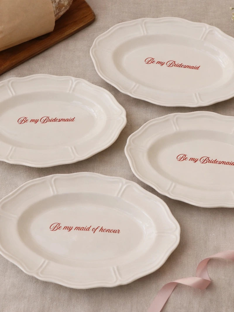 Maid of Honour Plate