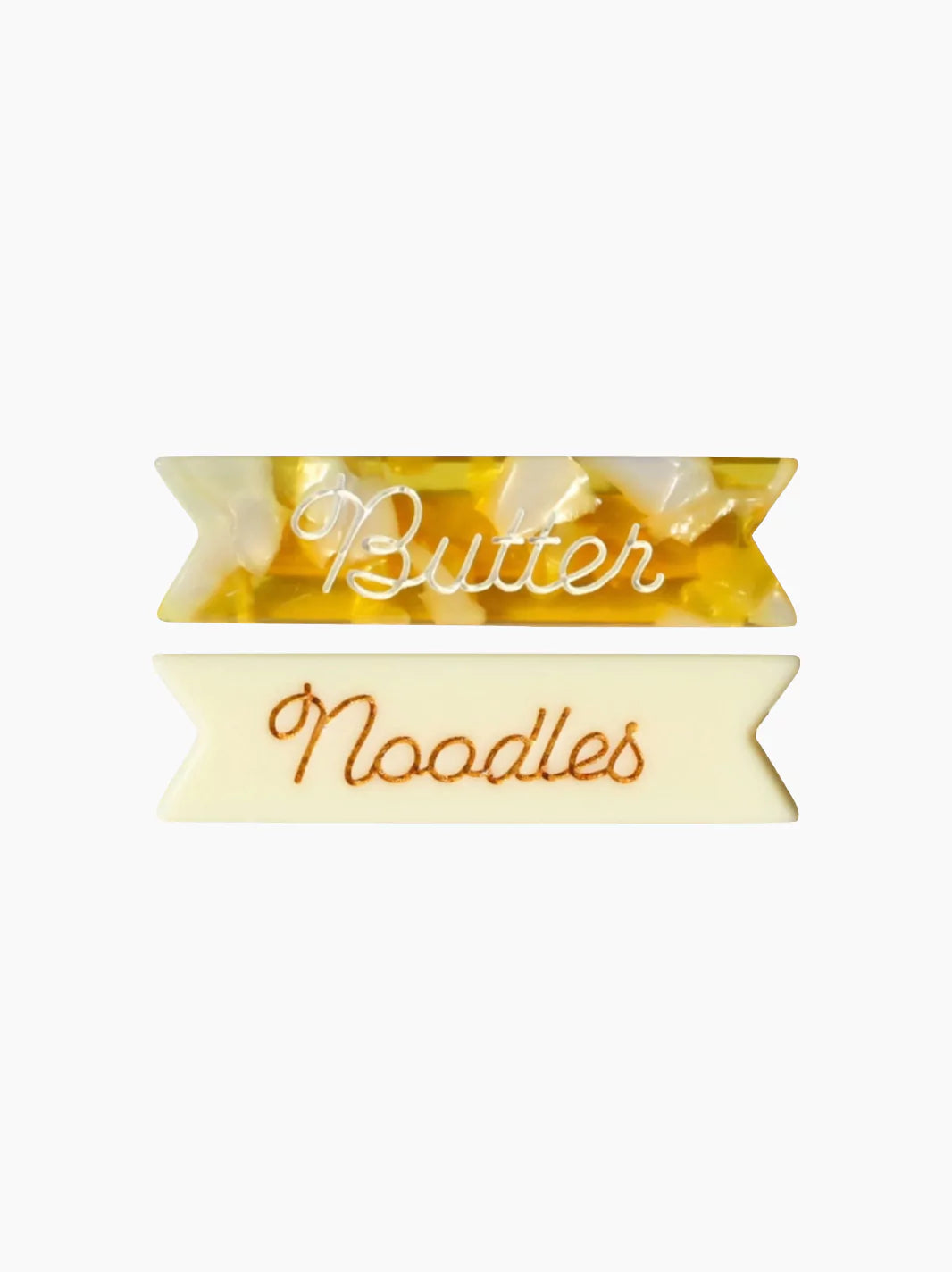 Butter Noodles Hair Clips Set