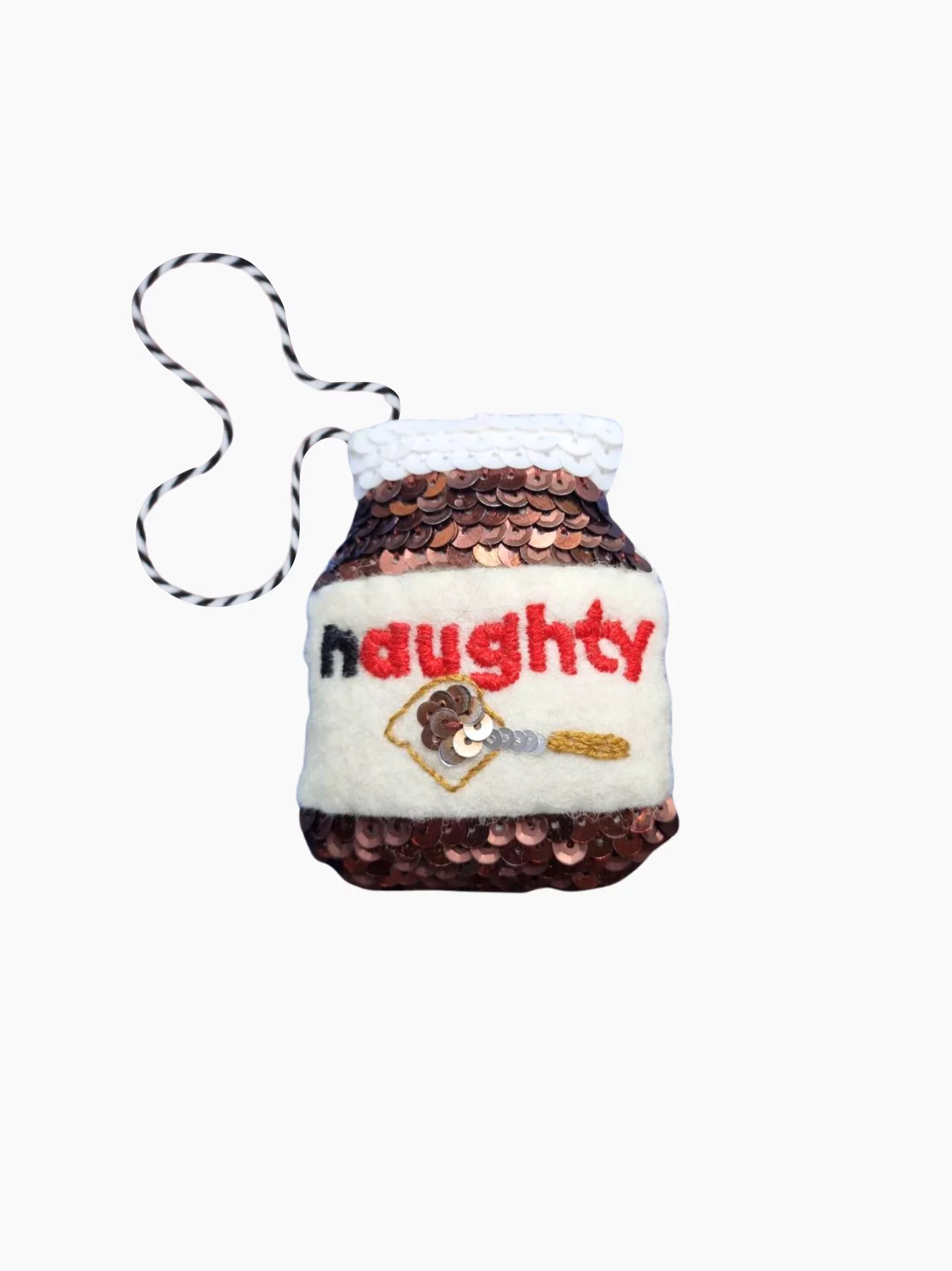 Naughty or Nice Chocolate Spread Ornament