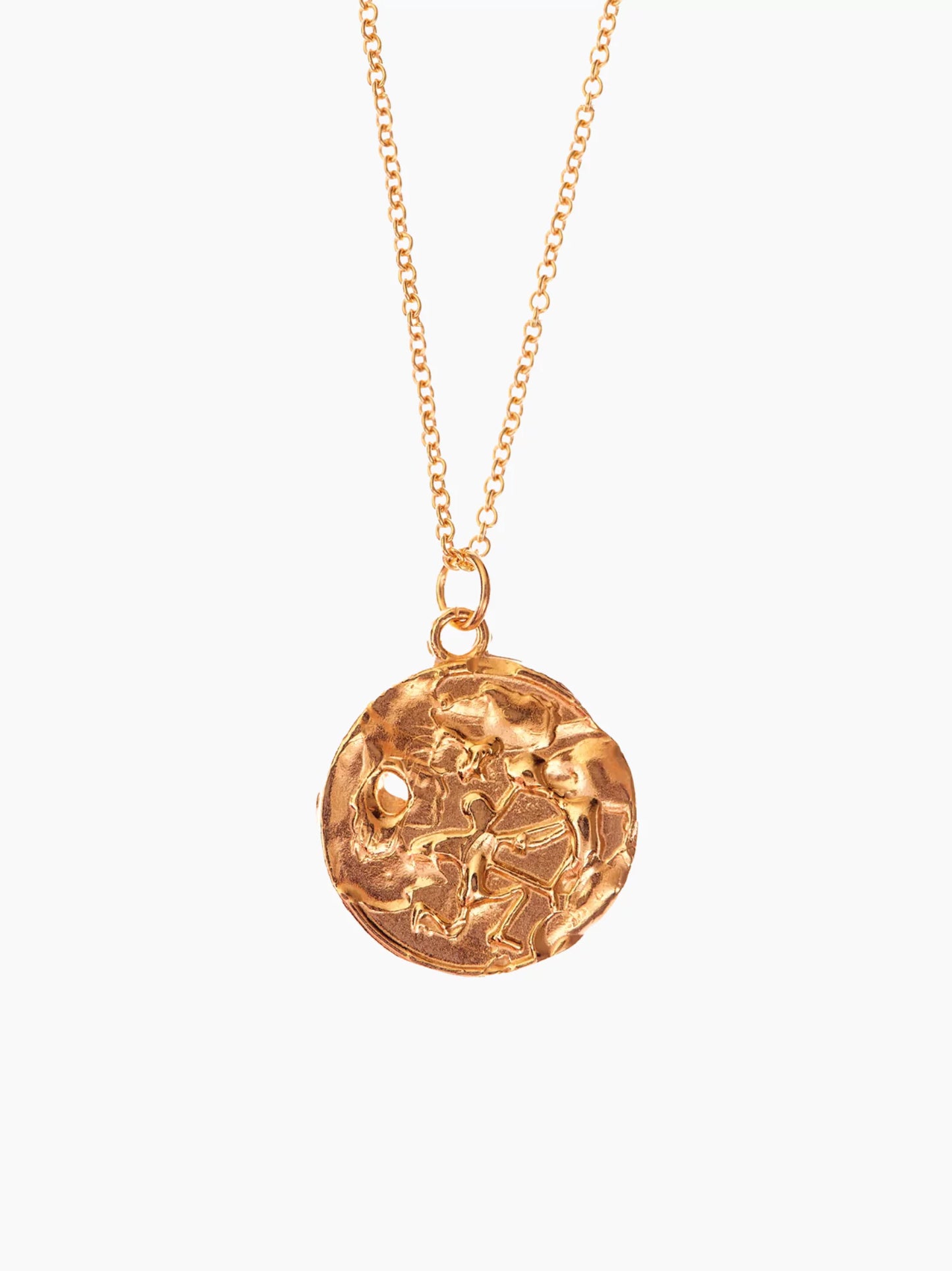 Zodiac Medallion Necklace