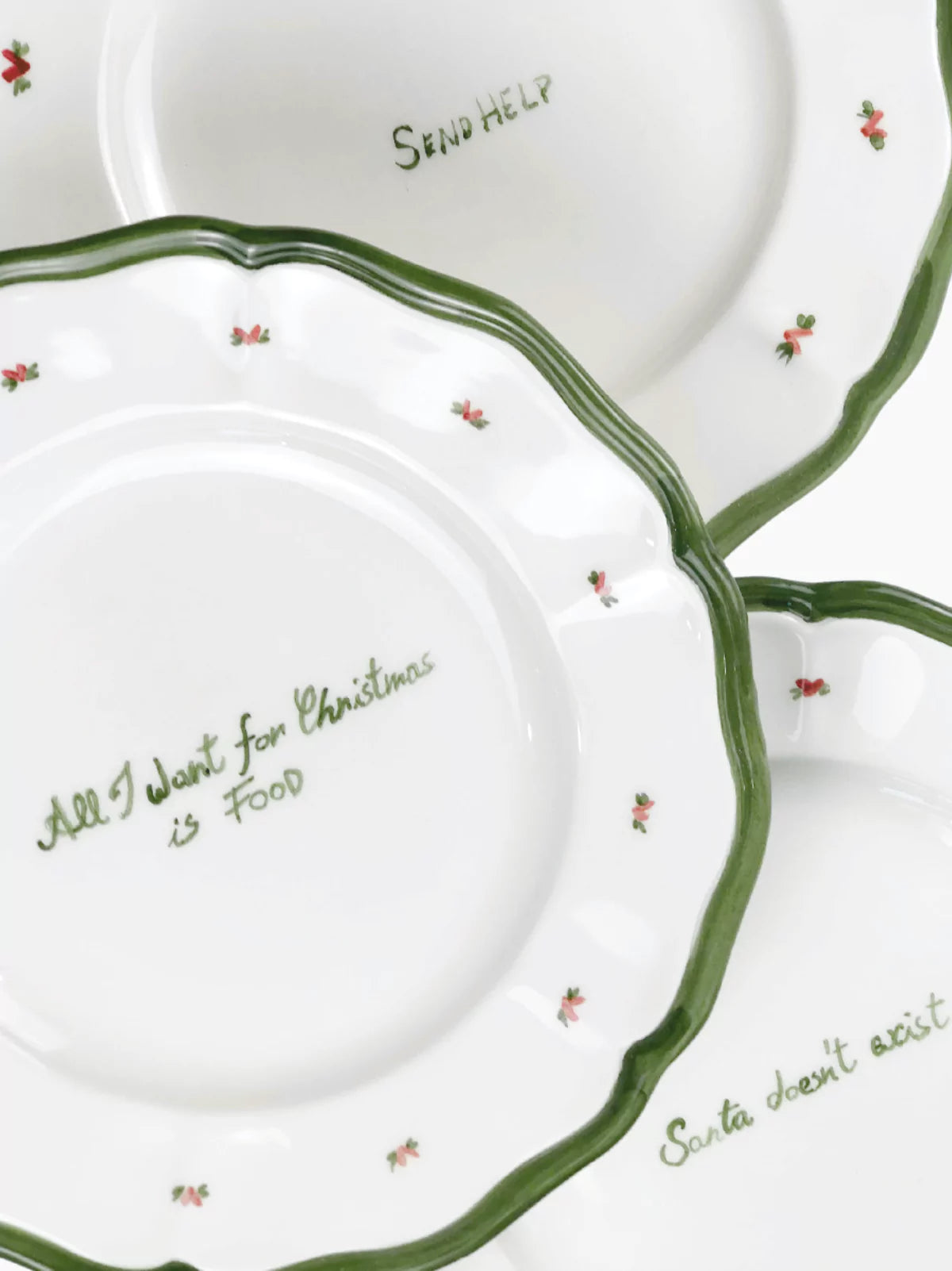 Cheeky Christmas Plate Set of 6