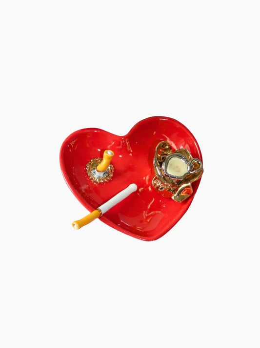 Champagne Heart Ashtray