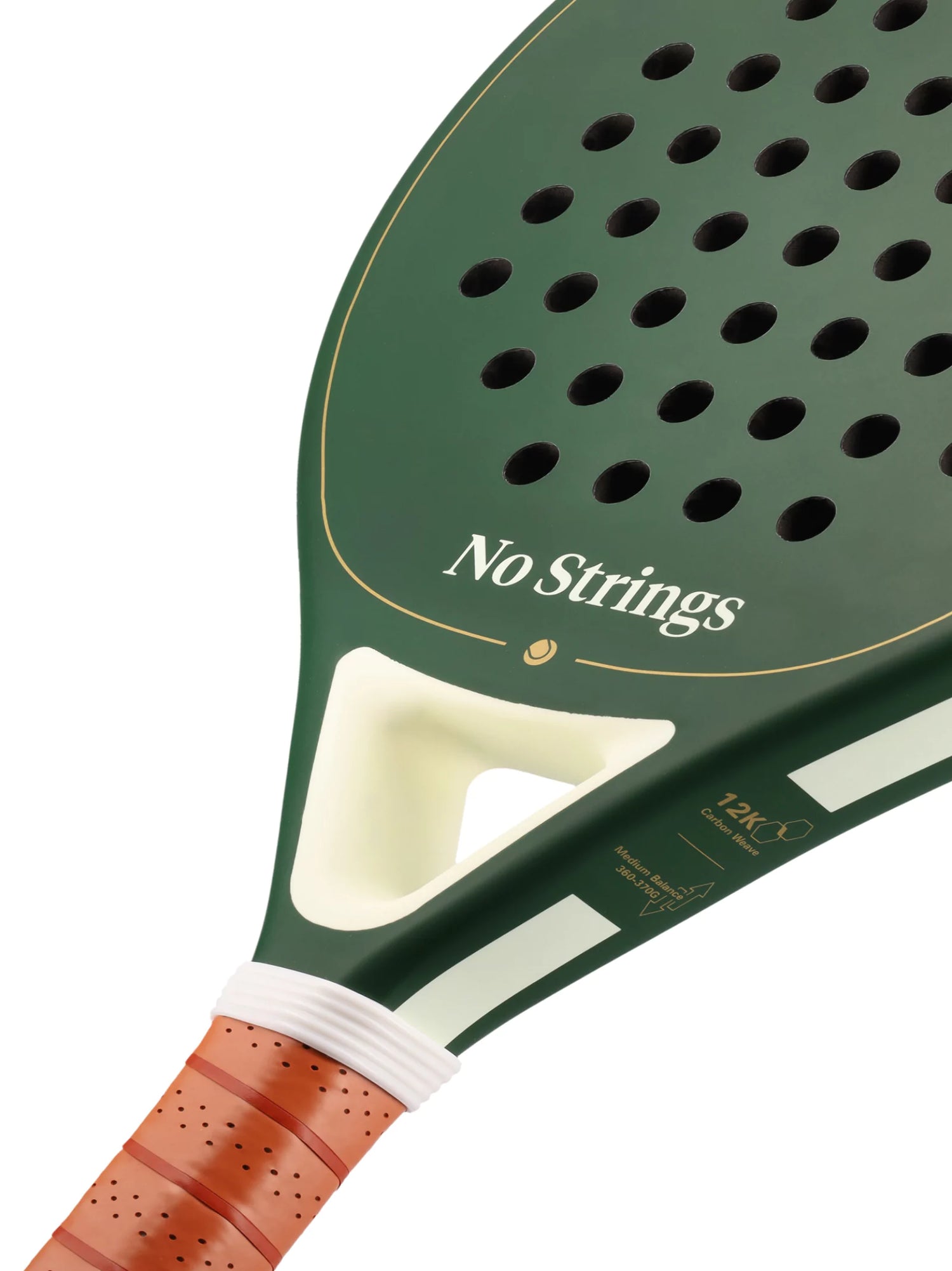 Pastel Padel Racket Green and Cream Padel Racket | The Go-To