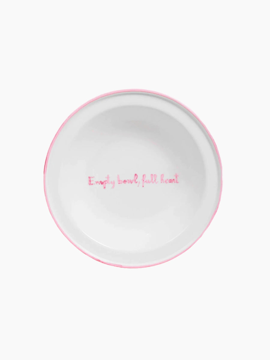 Empty Bowl Full Heart Pasta Bowl