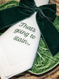 Mixed Phrase Dinner Napkins Set of 12