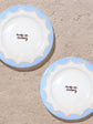 Surfs Up Cowboy Dessert Plates Set of 2