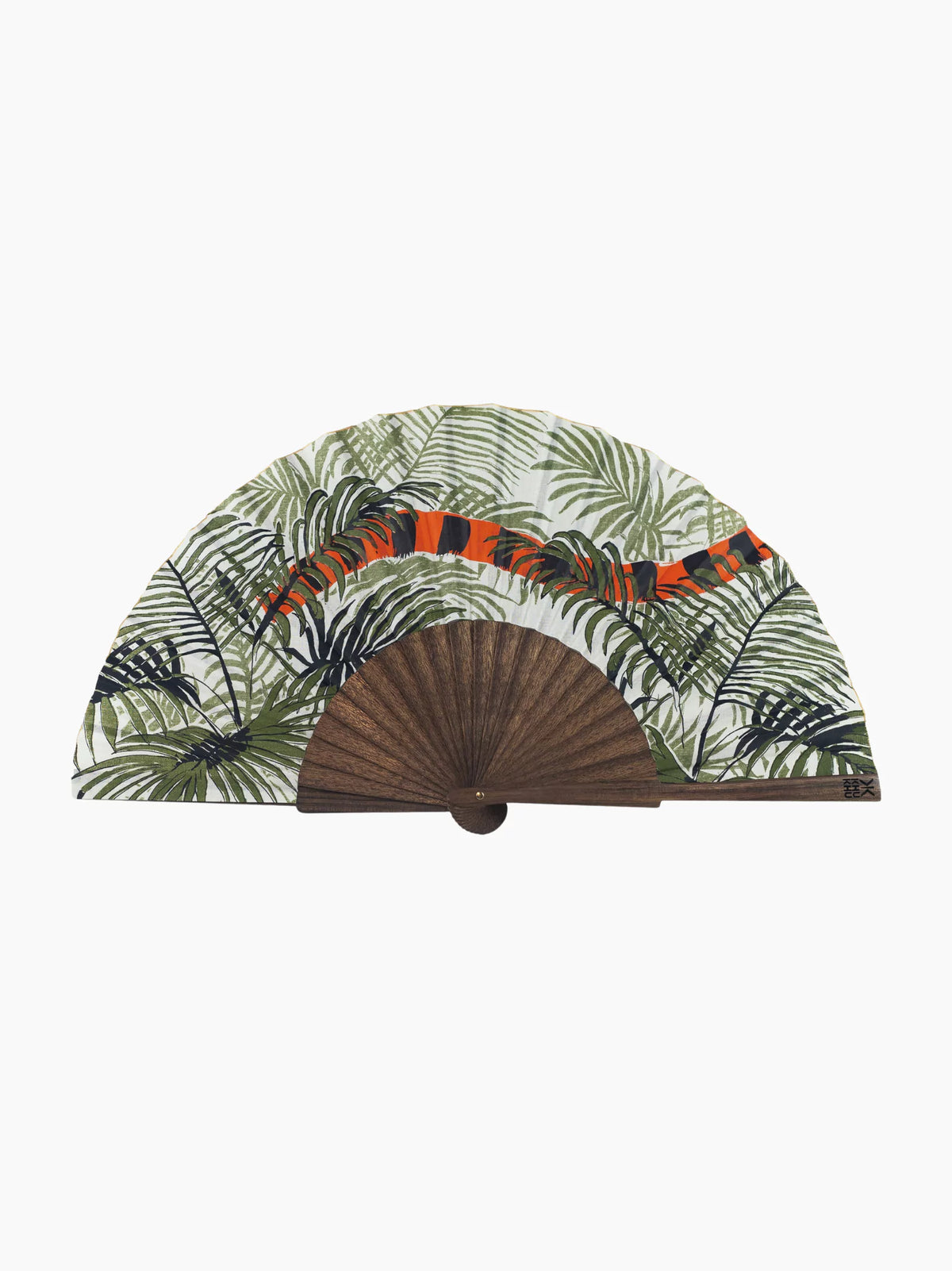 Indian Tiger Hand Fan