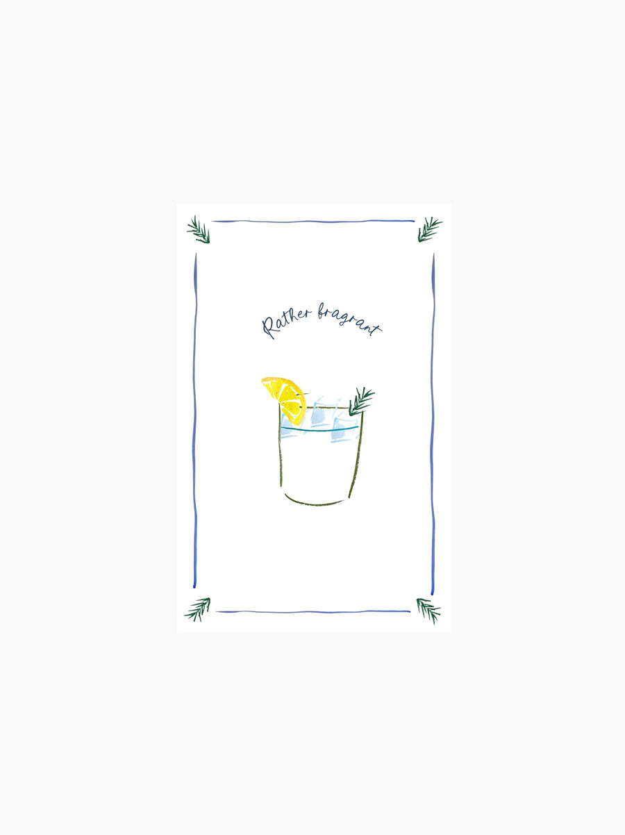 Cocktails Tea Towel Set