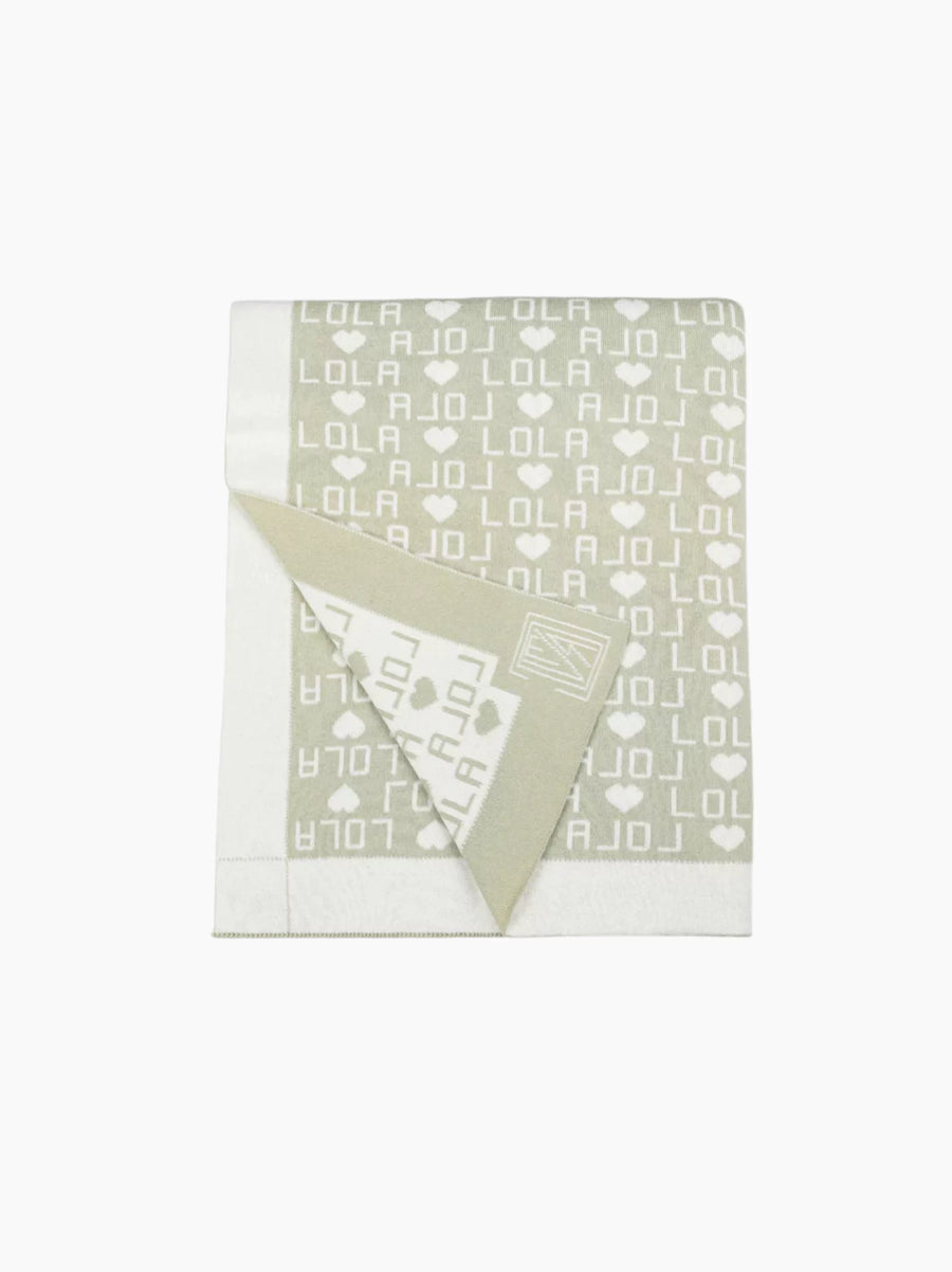 Bespoke Almond Organic Cotton Blanket