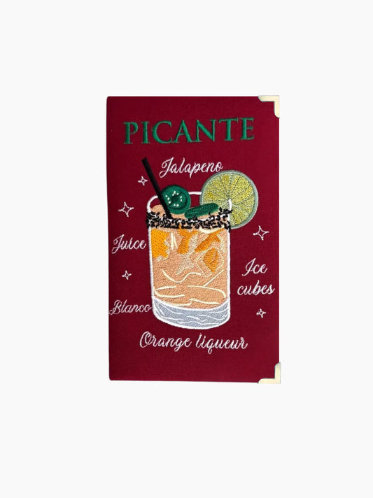 Picante Embroidered Clutch