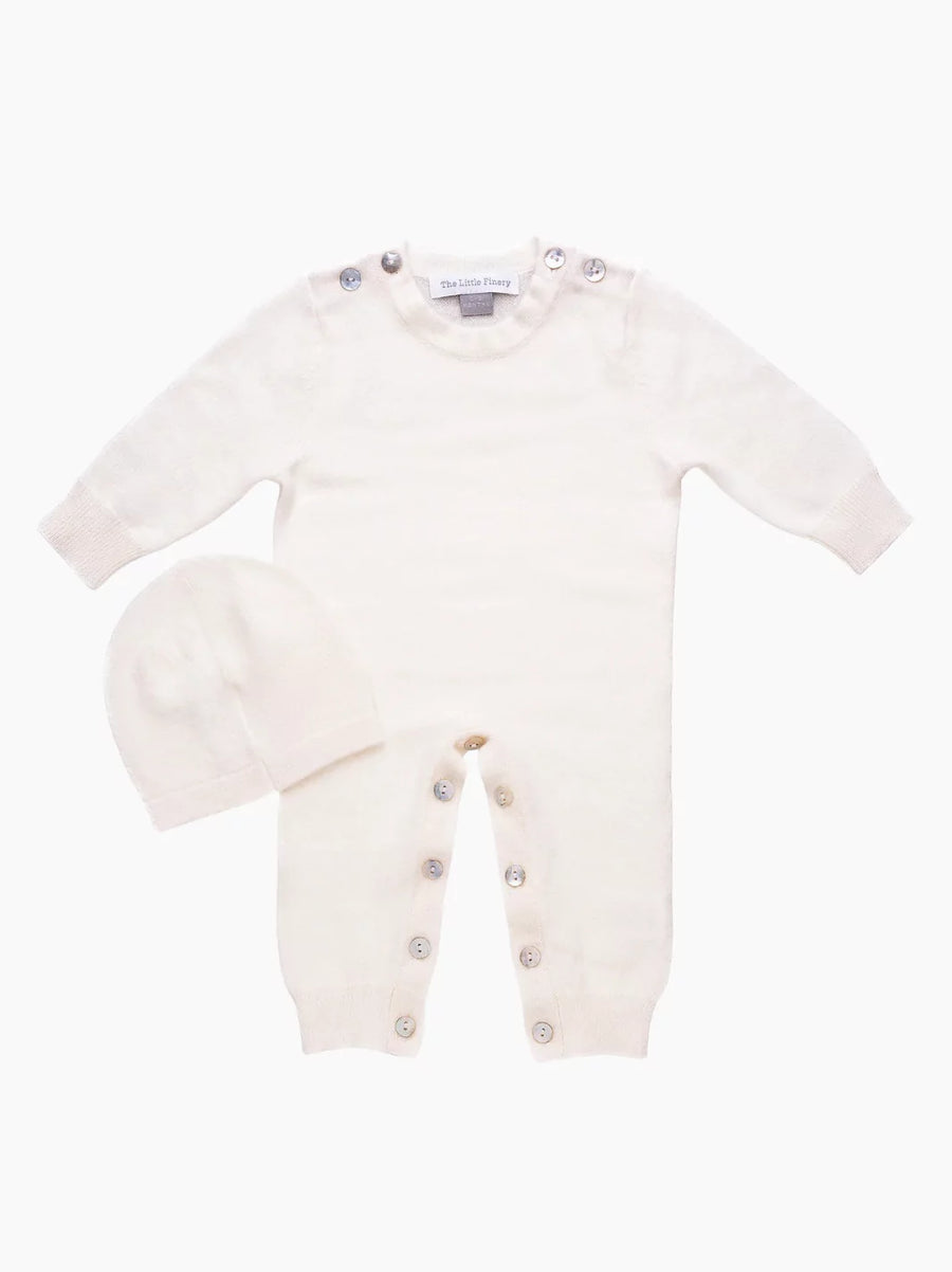 Personalised Cashmere Baby Onesie