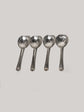 Vintage Shell Spoons Set of 4