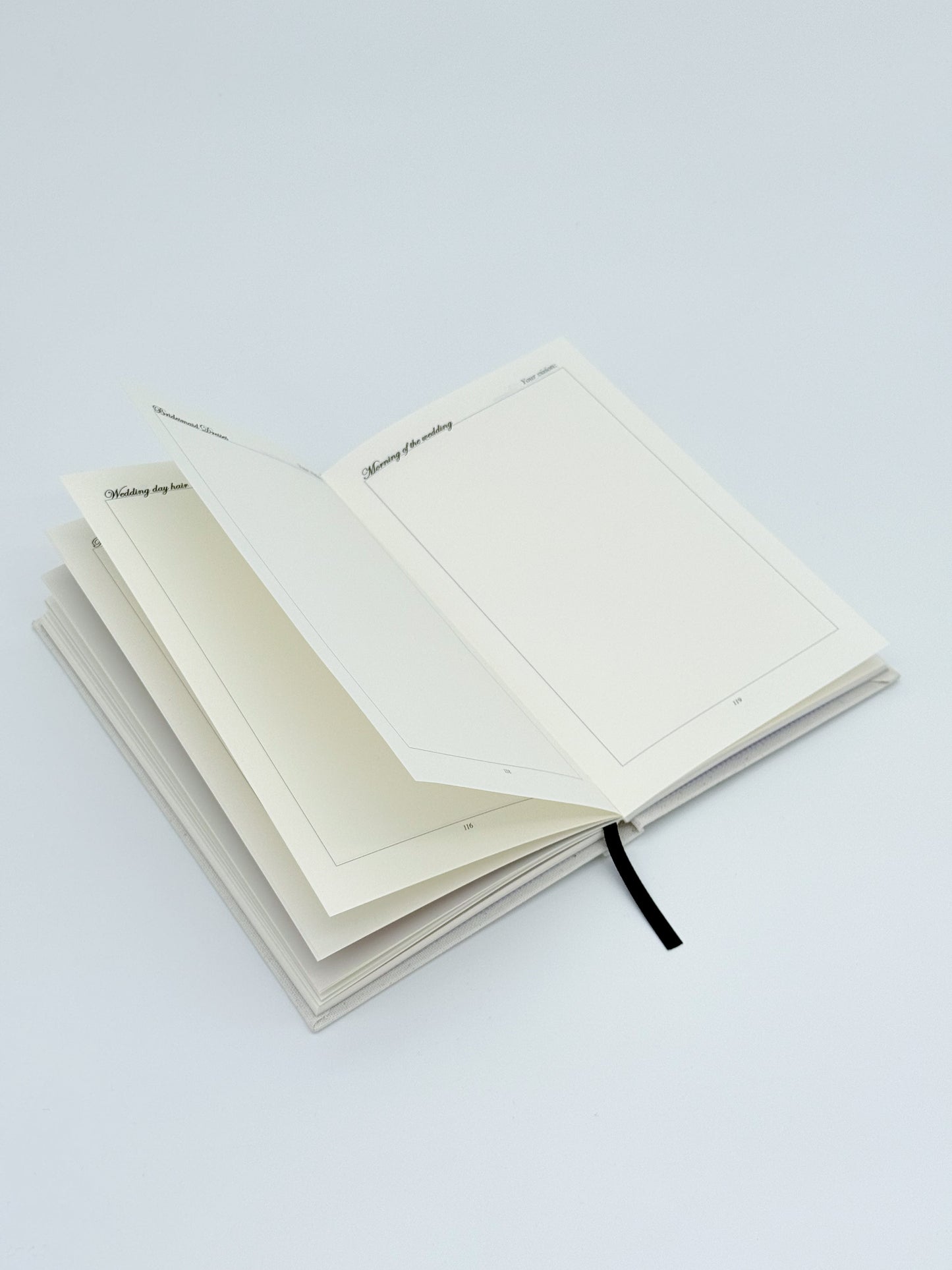 Linen Wedding Planning Journal