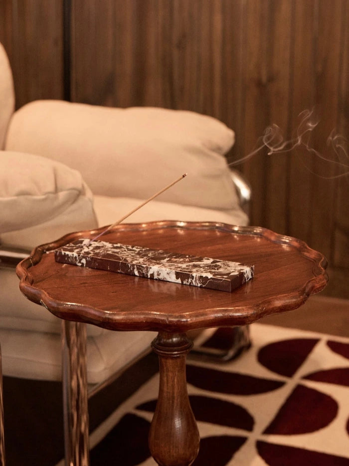 Rosa Levanto Marble Incense Holder
