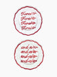 Forever and Ever Plate Set of 2