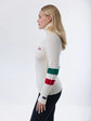 Cortina White Knitted Jumper