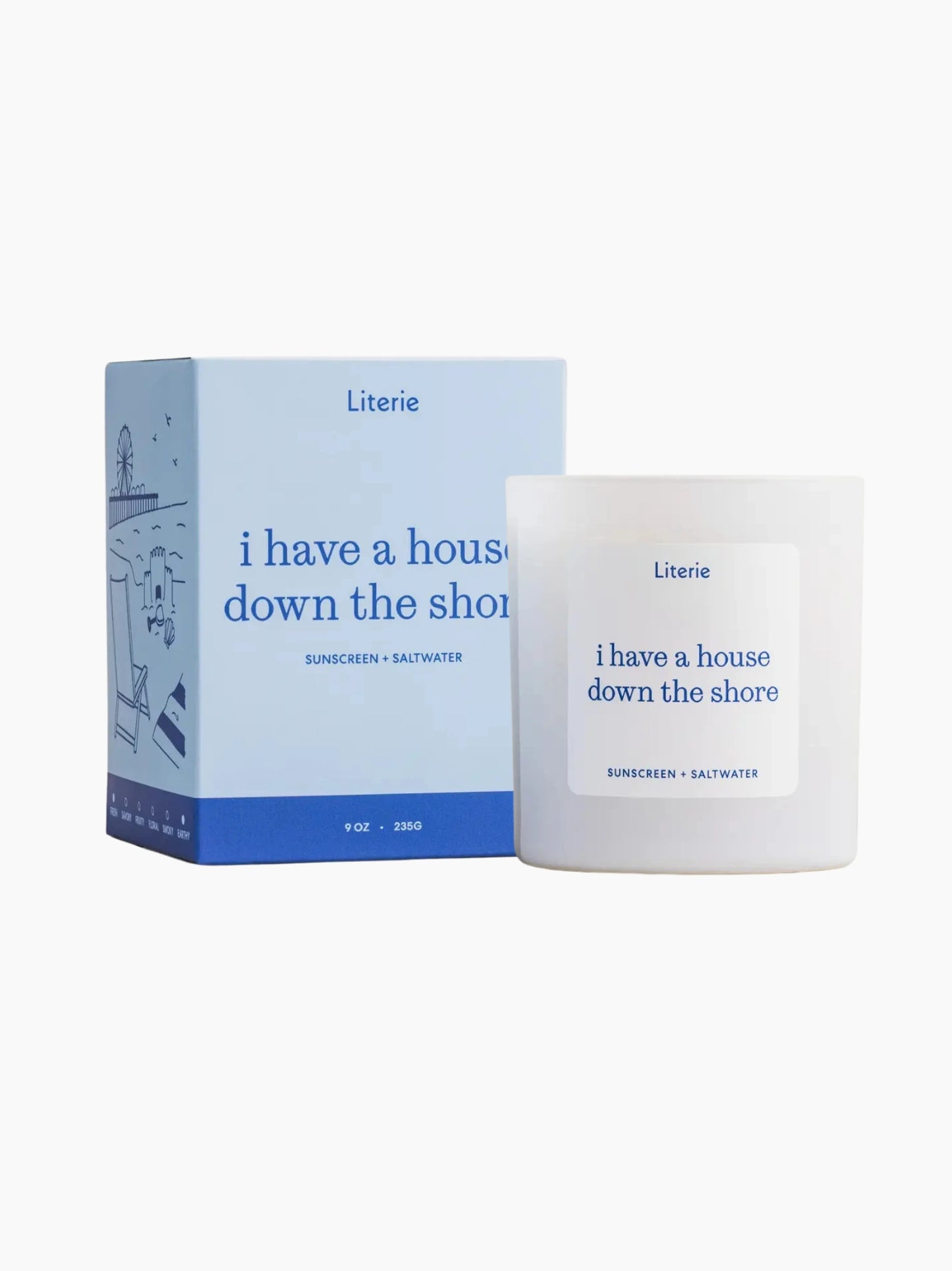 I Have a House Down The Shore Candle
