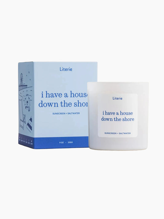 I Have a House Down The Shore Candle