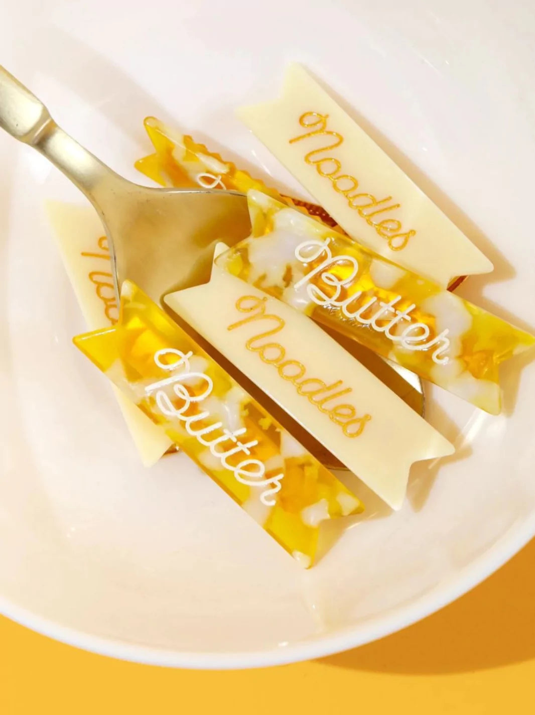 Butter Noodles Hair Clips Set