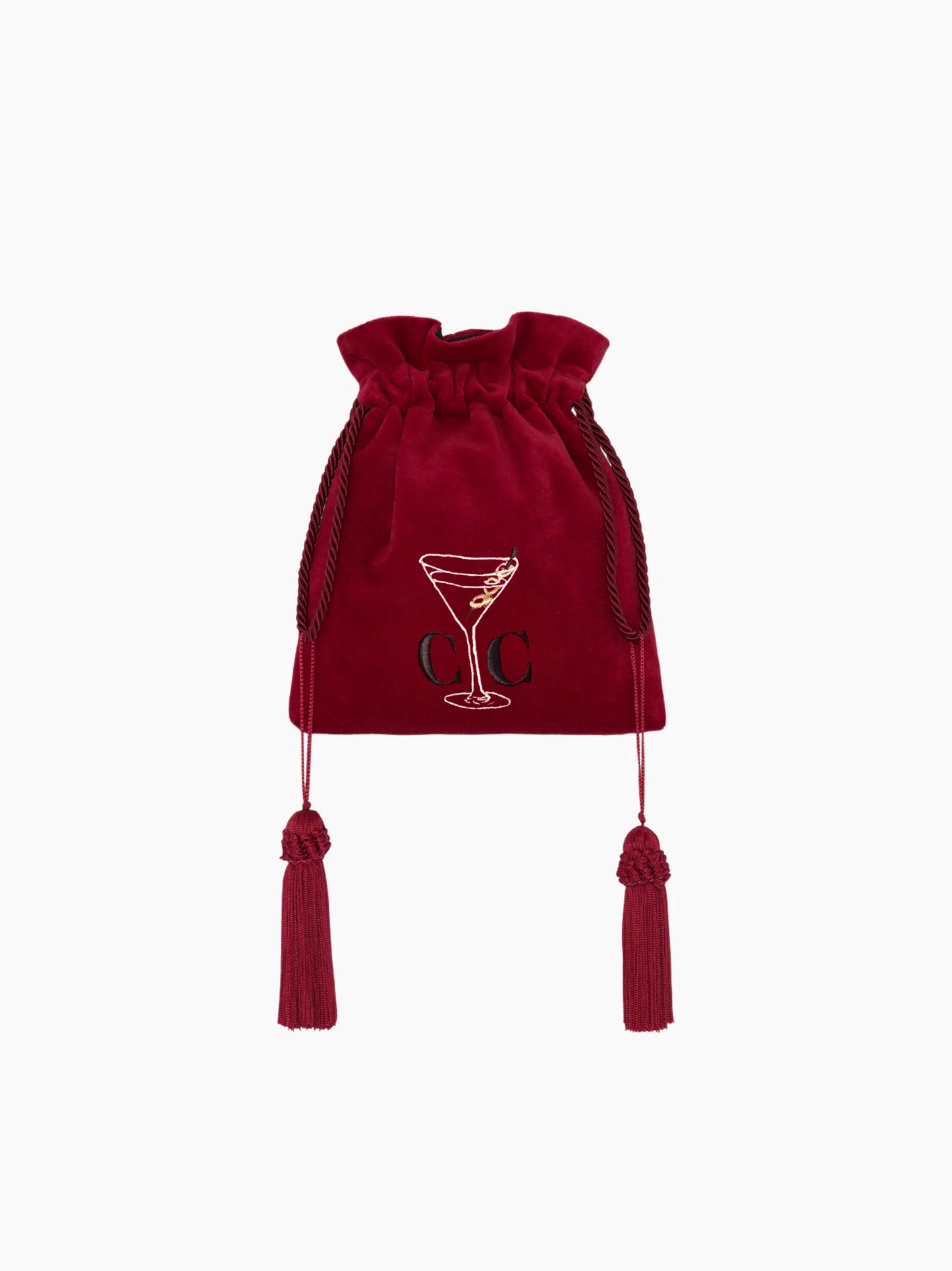 Red Velvet Martini Pouch Bag