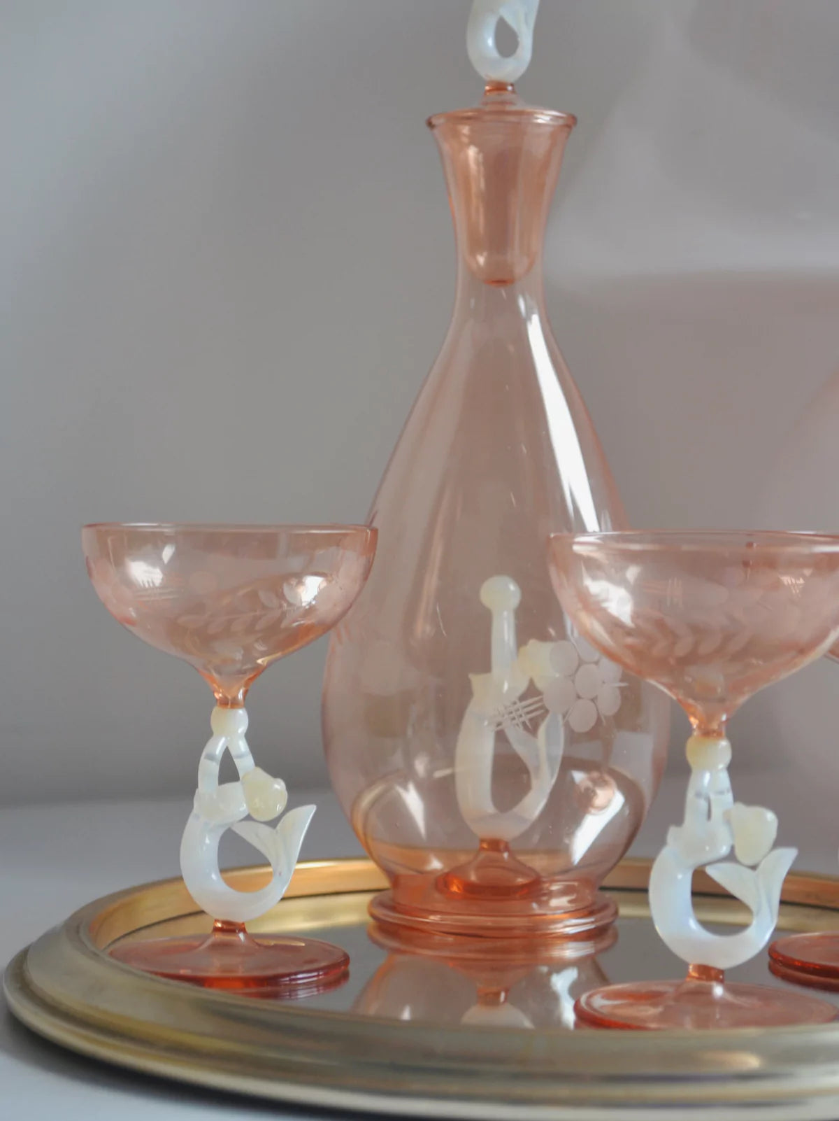 Decanter Set with 6 Glasses