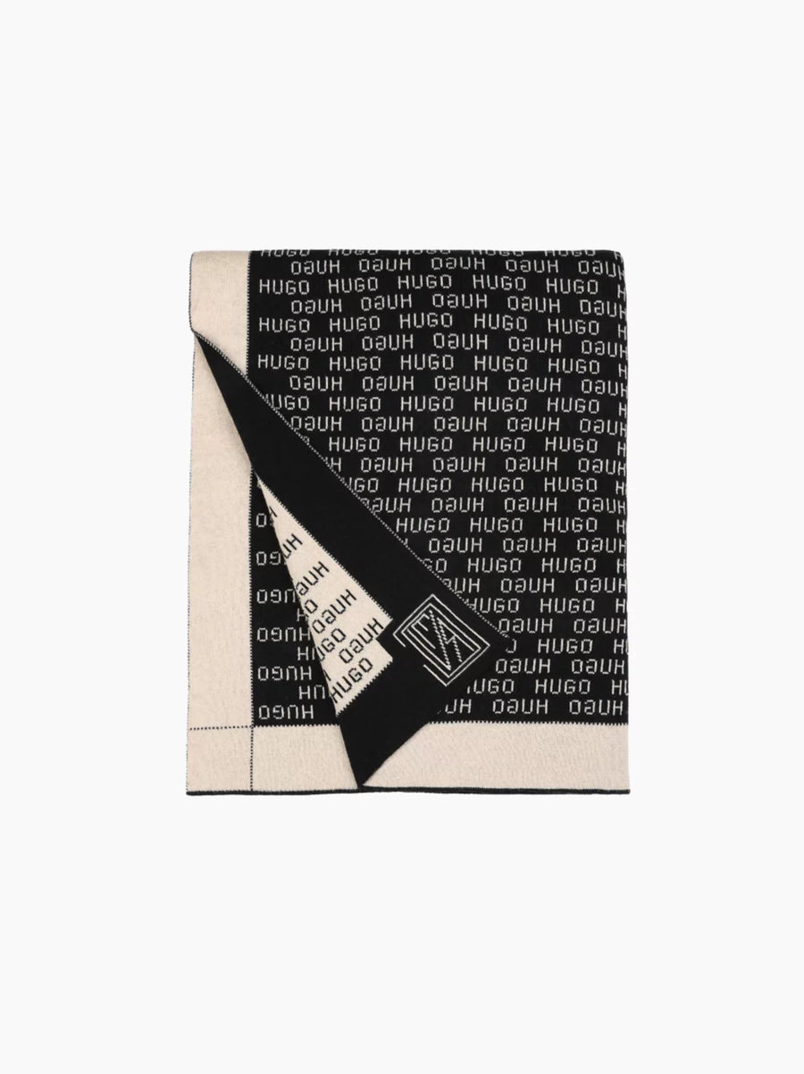 Bespoke Black Organic Cotton Blanket