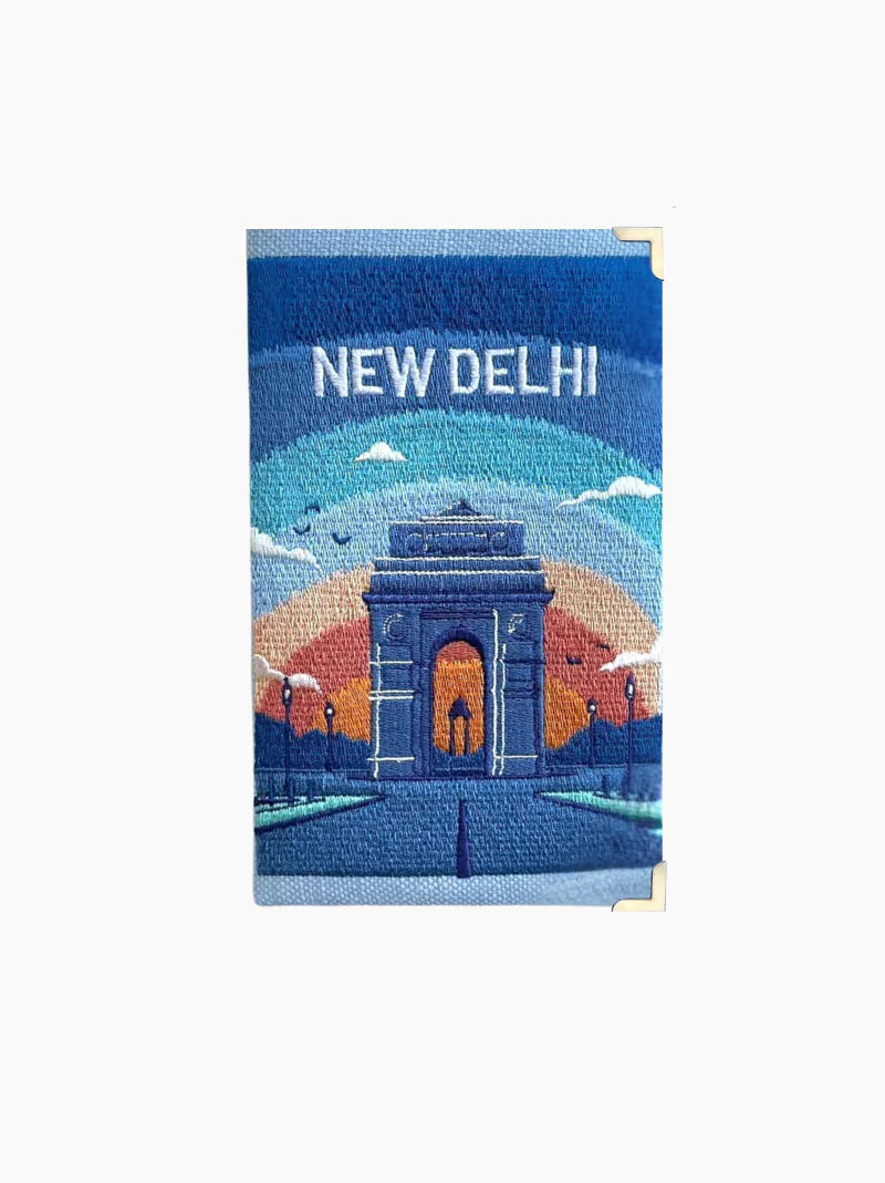 New Delhi Embroidered Clutch