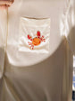 White Beaded Crab Pyjama Set
