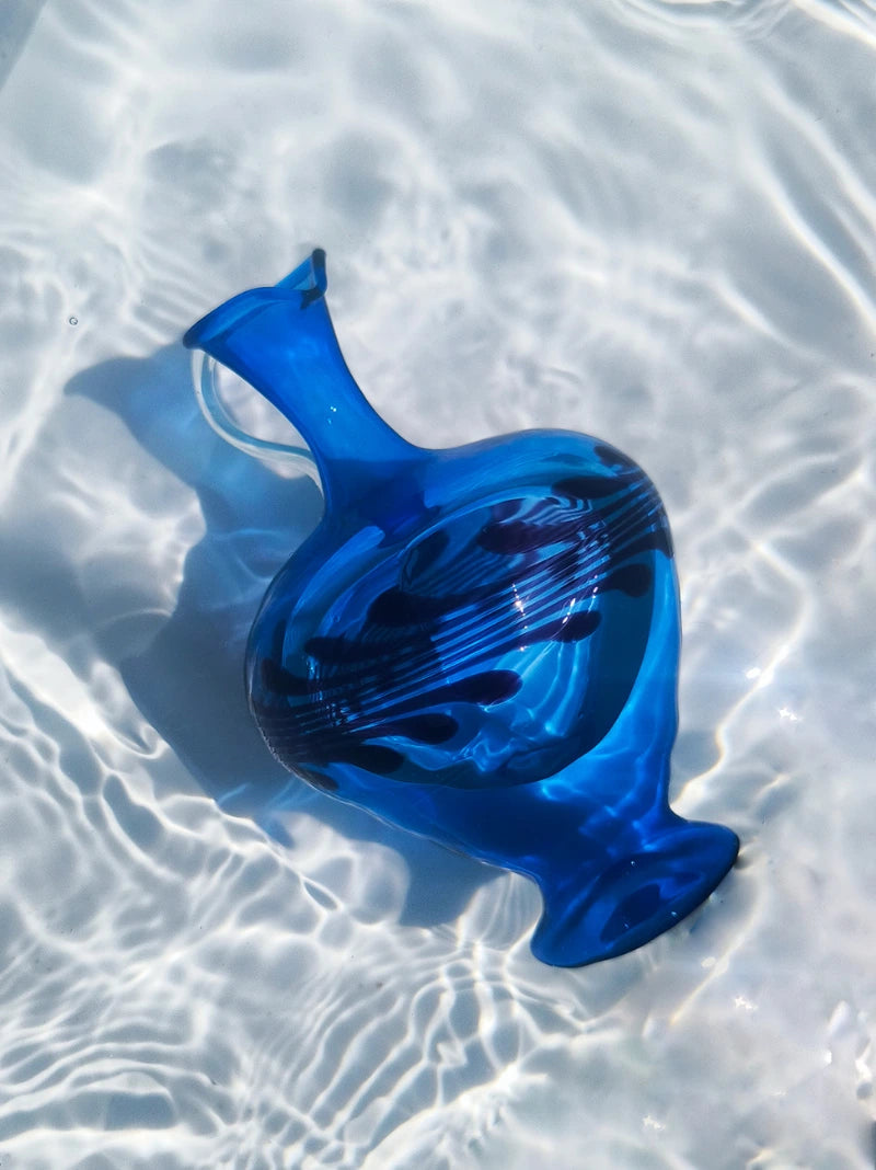 Vintage Small blue vase