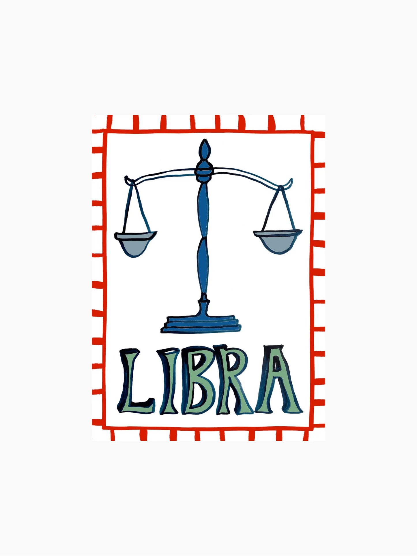 Libra Tea Towel