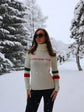 Cortina White Knitted Jumper