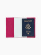 Personalised Travel Leather Passport Holder