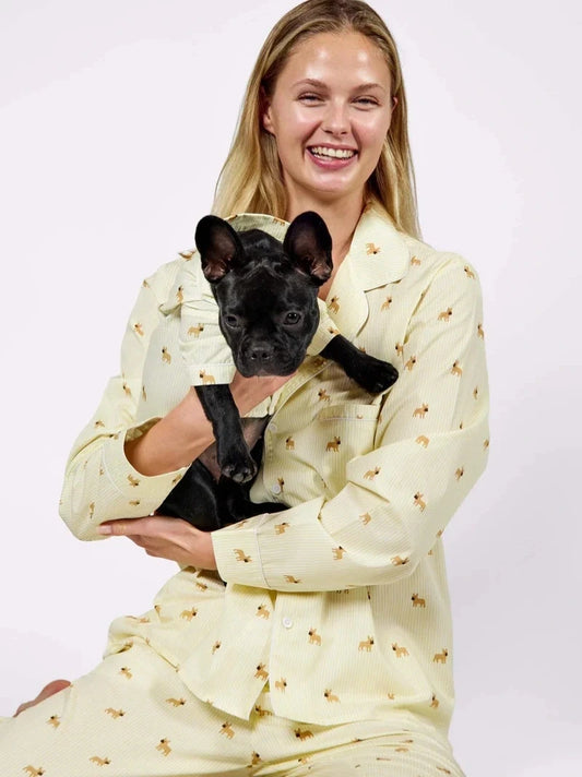Frenchie Dog & Owner Matching Pyjamas