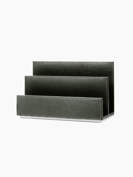 Mayfair Leather Letter Rack