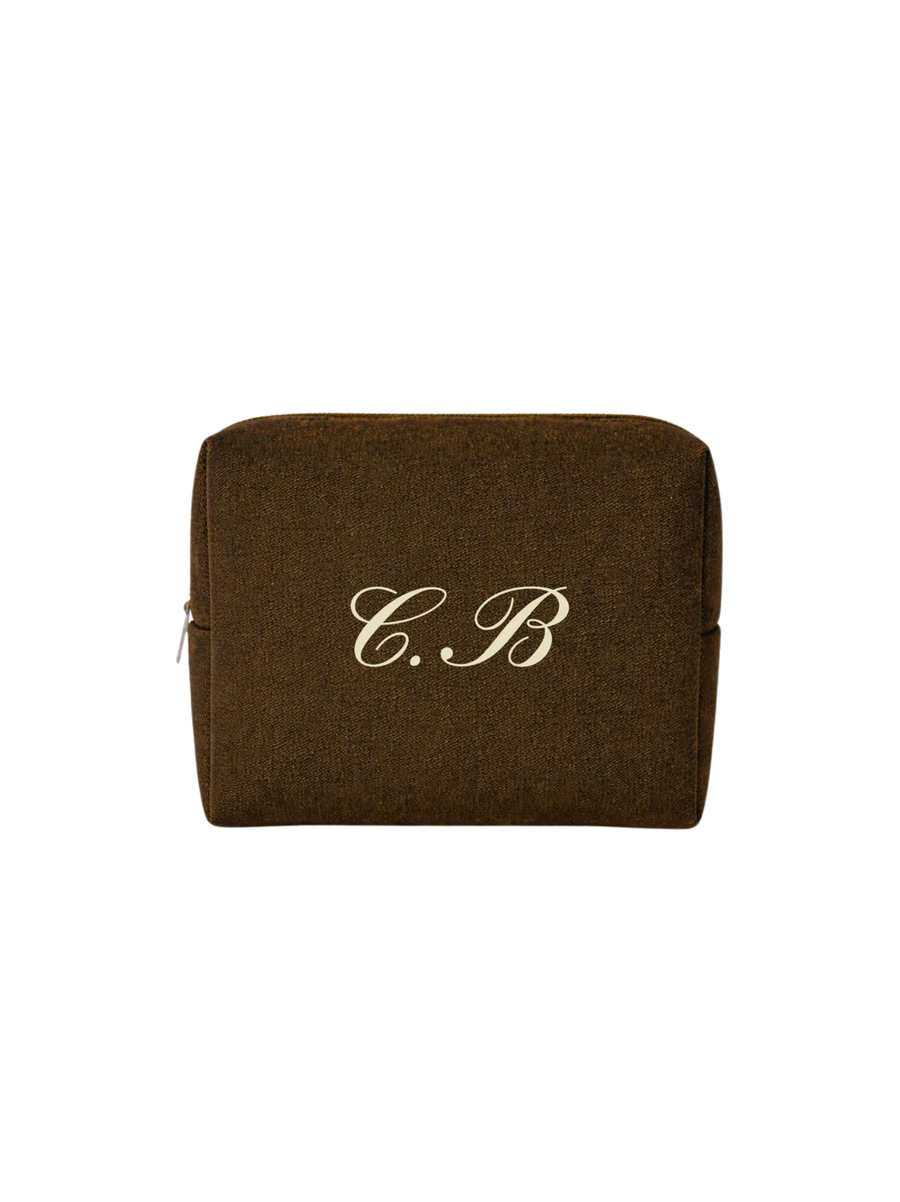 Personalised Denim Pouch