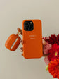 Orange iPhone Case