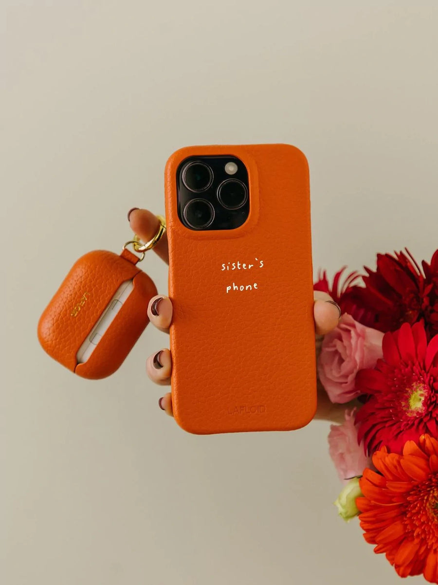 Orange iPhone Case