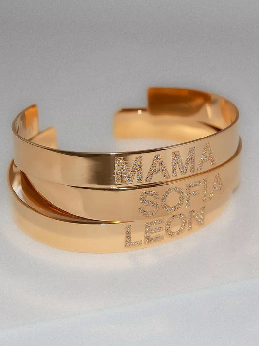 Personalised Cuff Bracelet