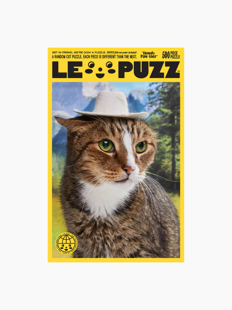 Howdy Partner Cat Puzzle