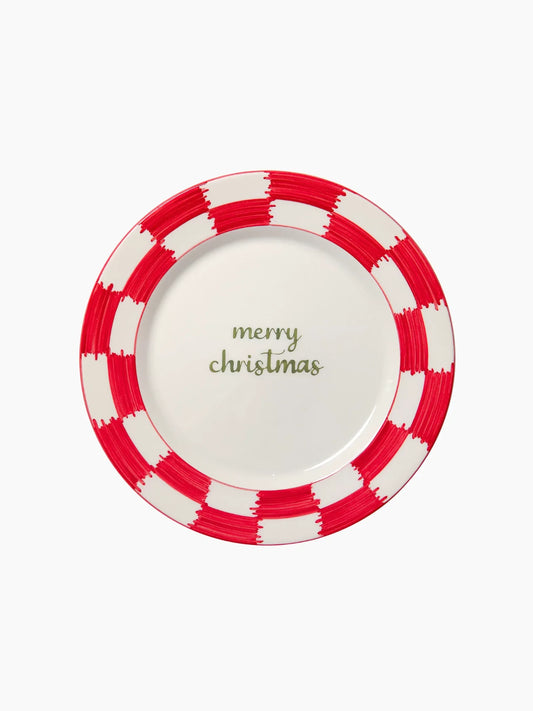 Merry Christmas Plate Set of 2