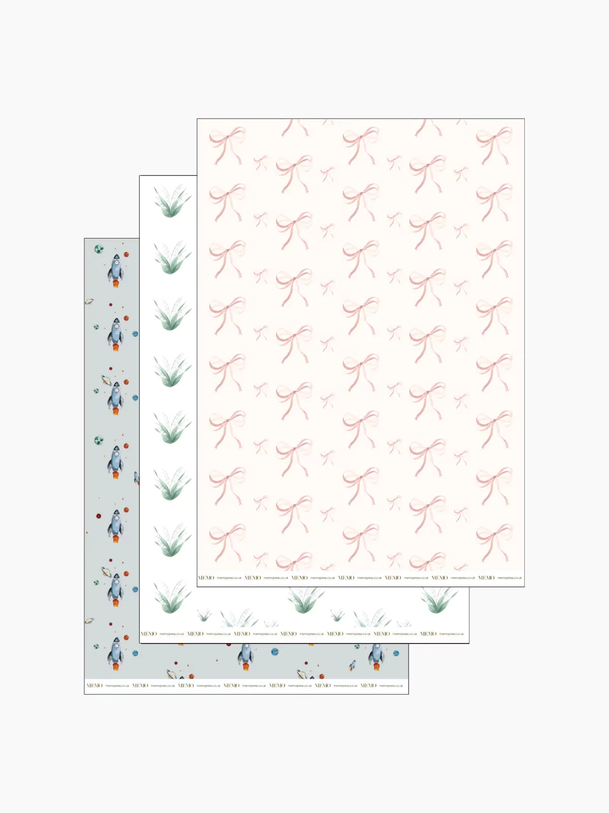 Wrapping Paper Set of 3