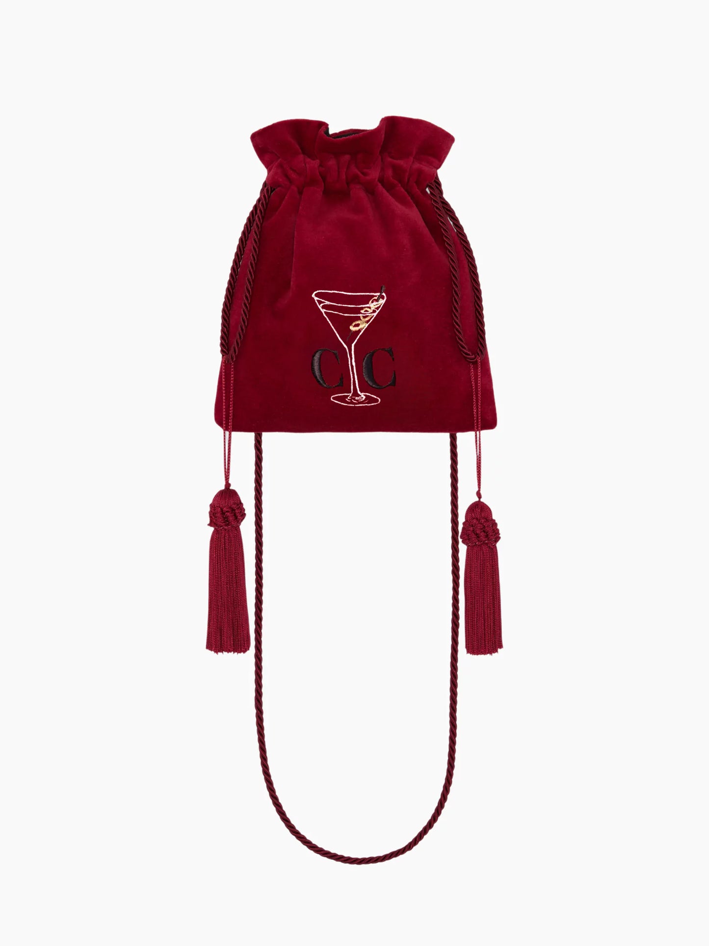 Red Velvet Martini Pouch Bag