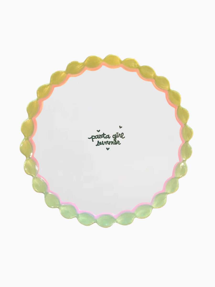 Bespoke Scalloped Dinner Plate