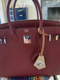 Taupe Leather Pet Charm