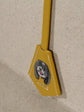 Yellow Leather Pet Charm